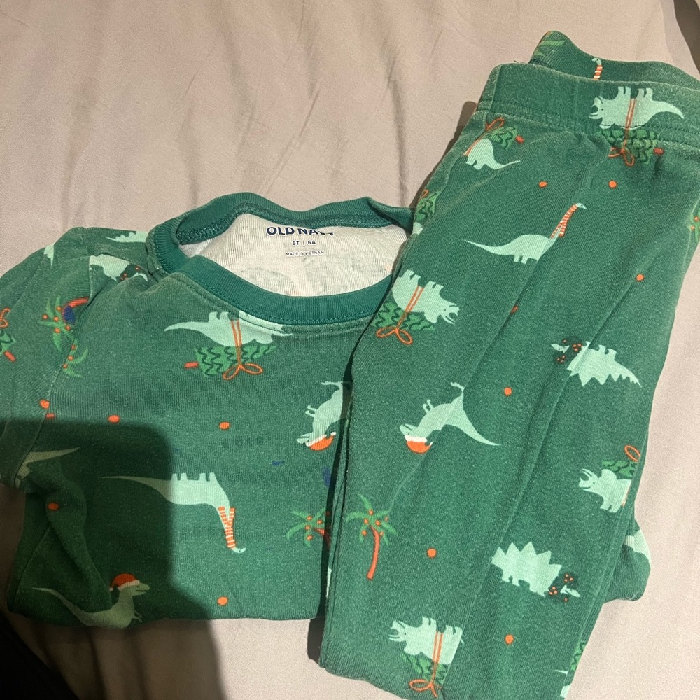 Dino Xmas pjs